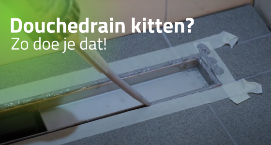 Zo kun je het beste je douchedrain kitten