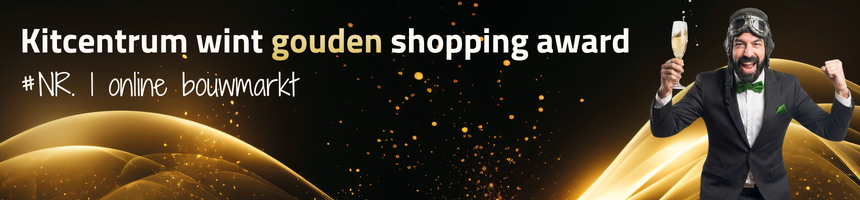 Banner Kitcentrum beste online bouwmarkt